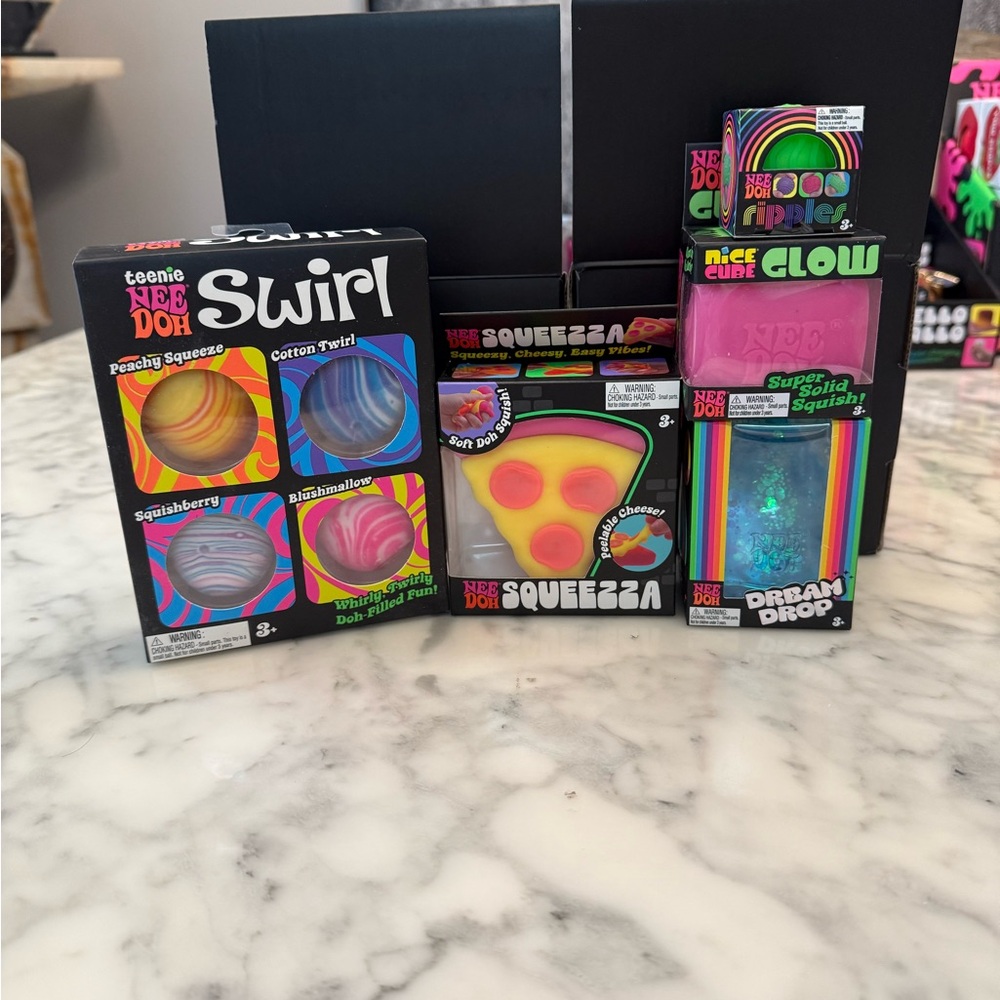 Nee Doh Swirl & Assorted of 5